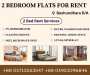 RENT Furnished 2 BHK Serviced Flats In Bashundhara R/A